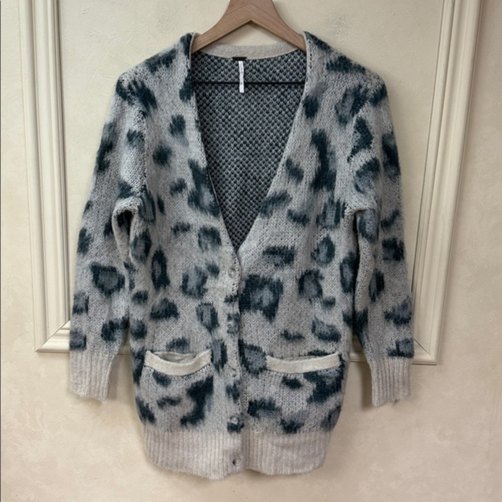 Free People Out of Africa Wool Blend Cardigan size XS - Picture 1 of 5